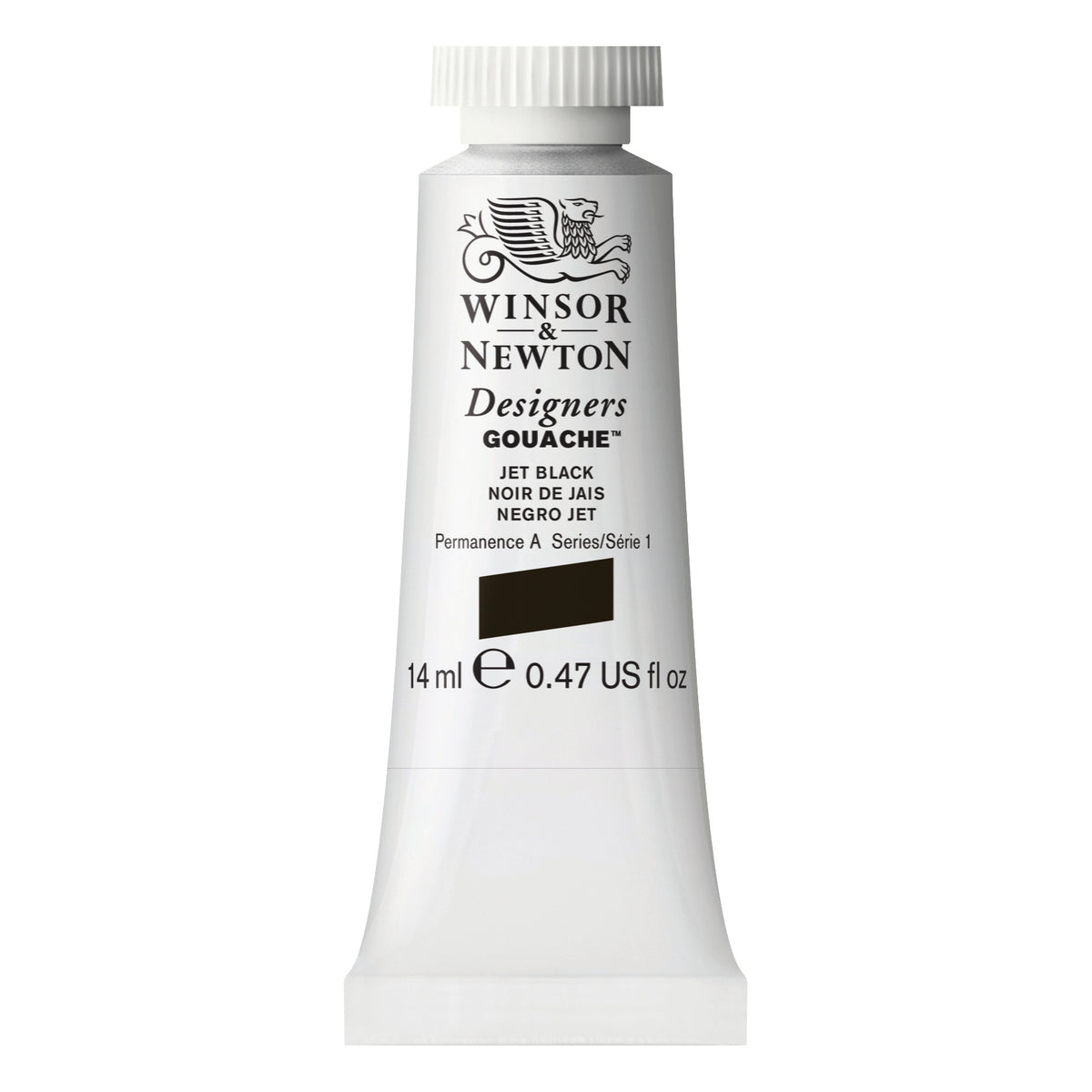 W&amp;N DESIGNERS GOUACHE JET BLACK 14ml