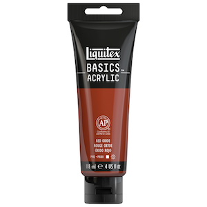 BASICS 4oz TUBE RED OXIDE