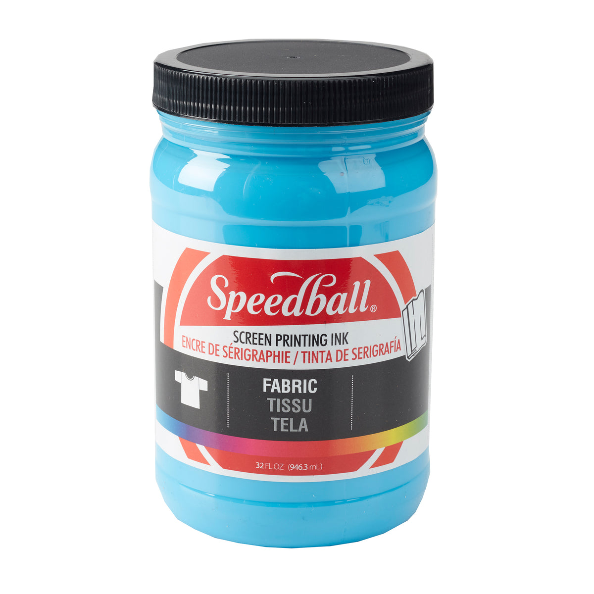 FABRIC SCREEN PRINTING INK 32oz PEACOCK BLUE