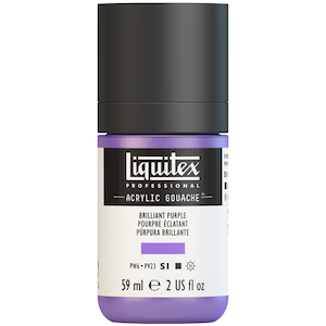 LIQUITEX ACRYLIC GOUACHE 59ml JAR BRILLIANT PURPLE