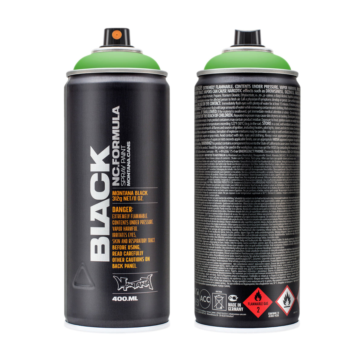 MONTANA BLACK HIGH PRESSURE SPRAY CAN IRISH GREEN