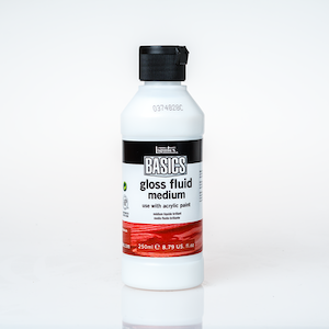 BASICS 250ml JAR GLOSS FLUID MEDIUM