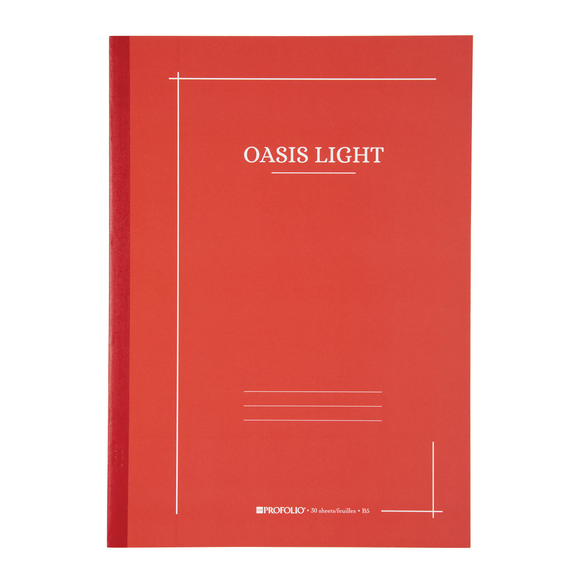 OASIS LIGHT NOTEBOOK B5 TOMATO
