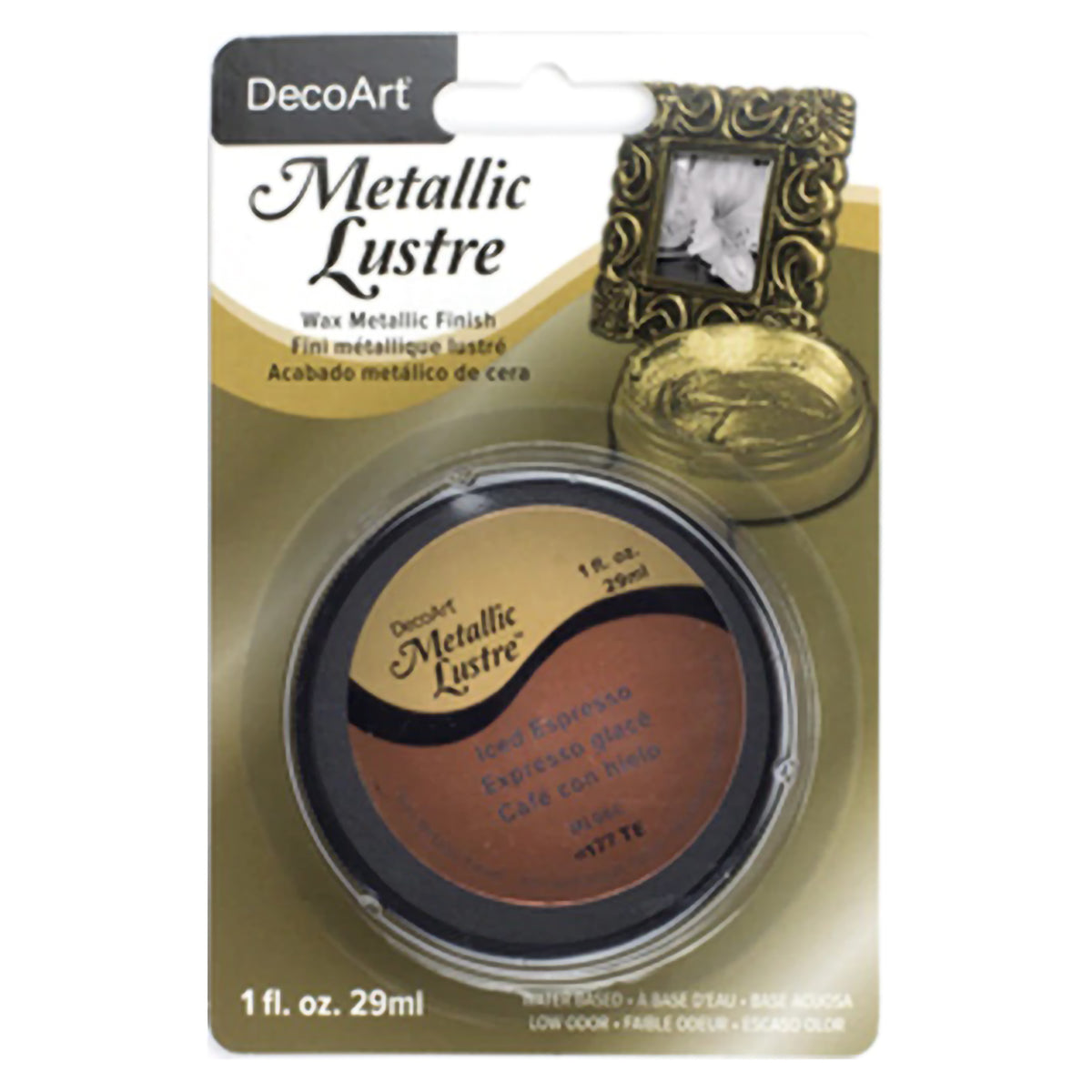 METALLIC LUSTER 1oz  ICED ESPRESSO