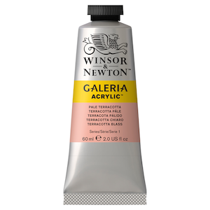 W&N GALERIA ACRYLICS PALE TERRACOTTA 60ml