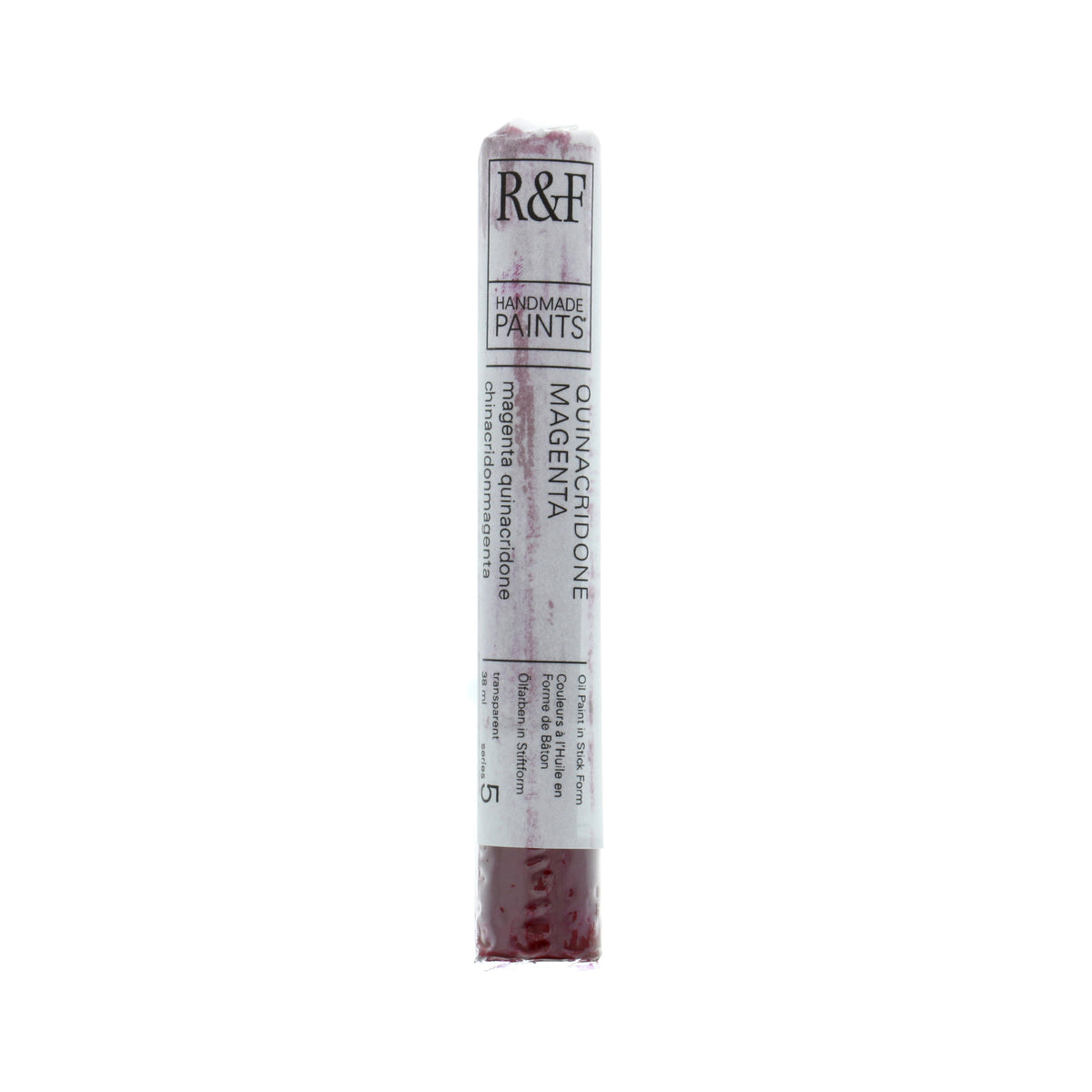 R&amp;F STICK 38ml QUINACRIDONE MAGENTA