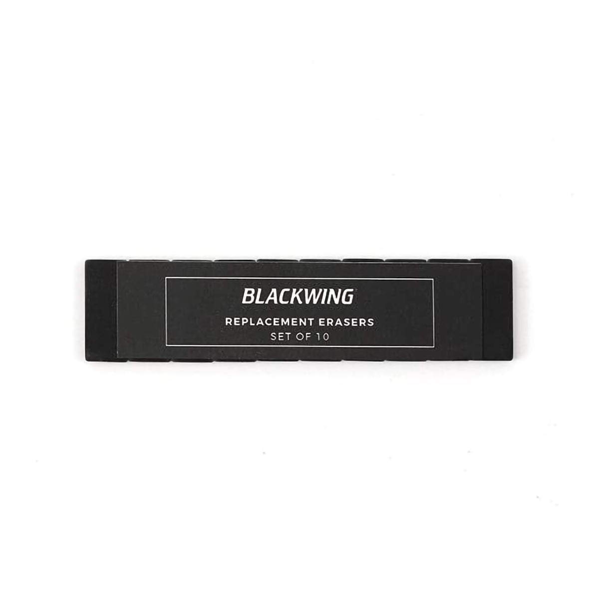 BLACKWING ERASER REFILL 10PK BLACK