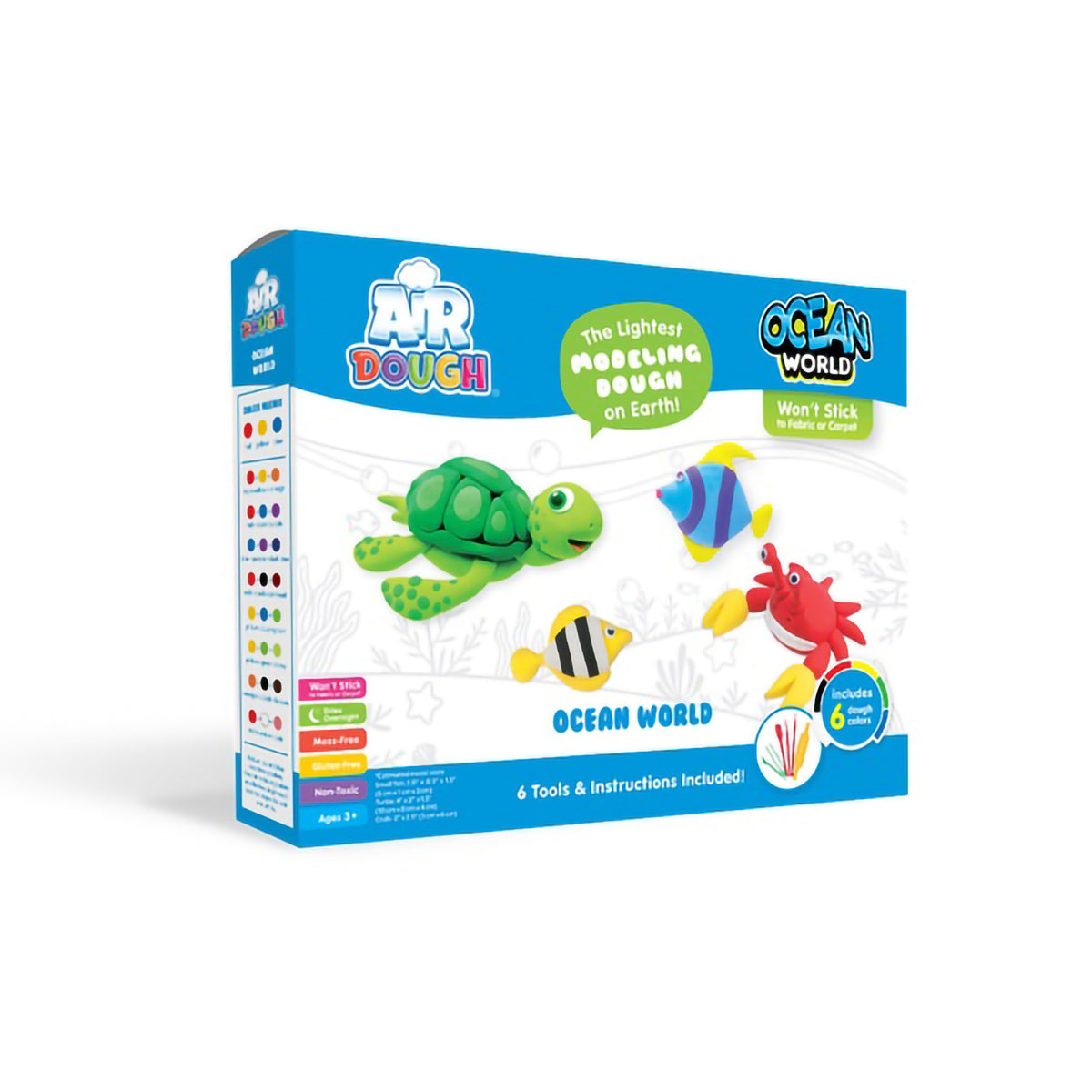 AIR DOUGH LARGE KIT - OCEAN WORLD