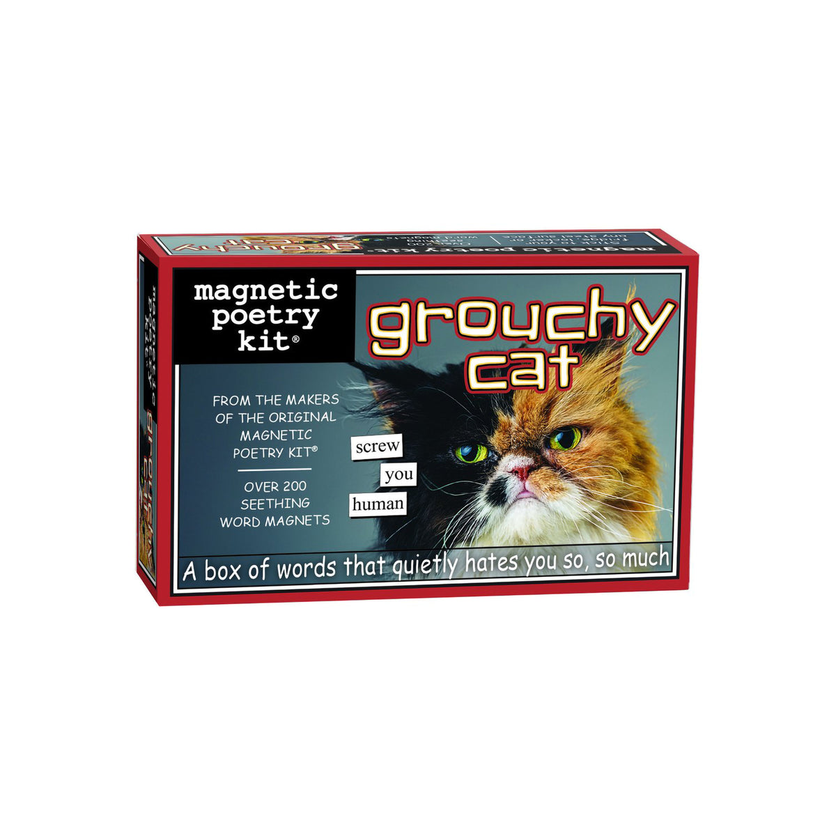 MAGNETIC POETRY GROUCHY CAT