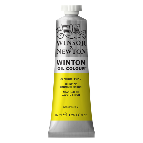 WINTON OIL COLOR 37ml CADMIUM LEMON