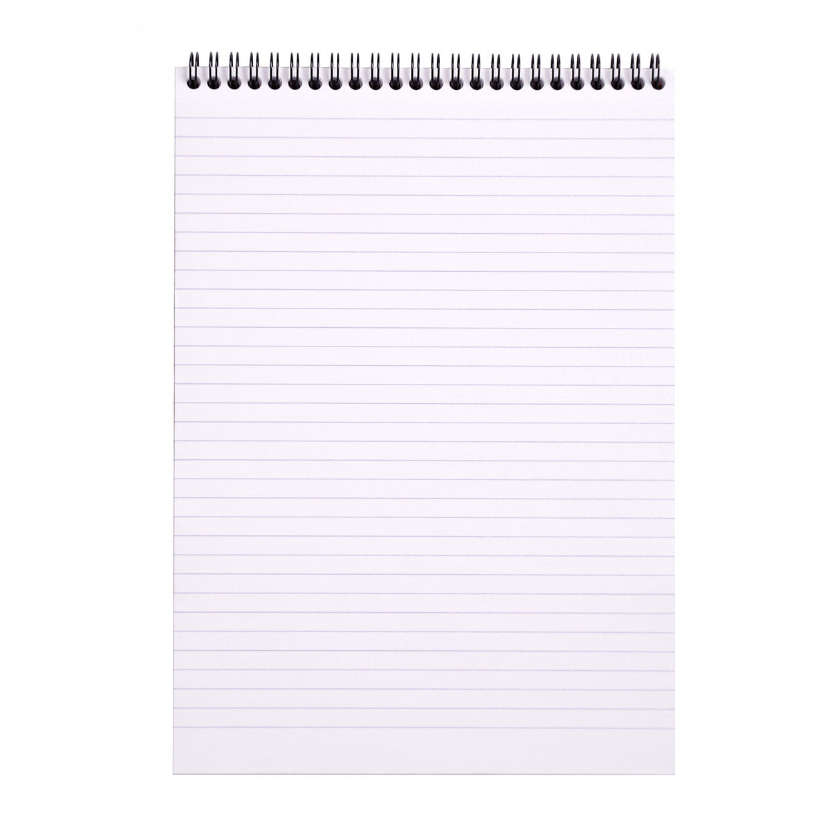 RHODIA BLACK LINED SPIRAL PAD 8x11