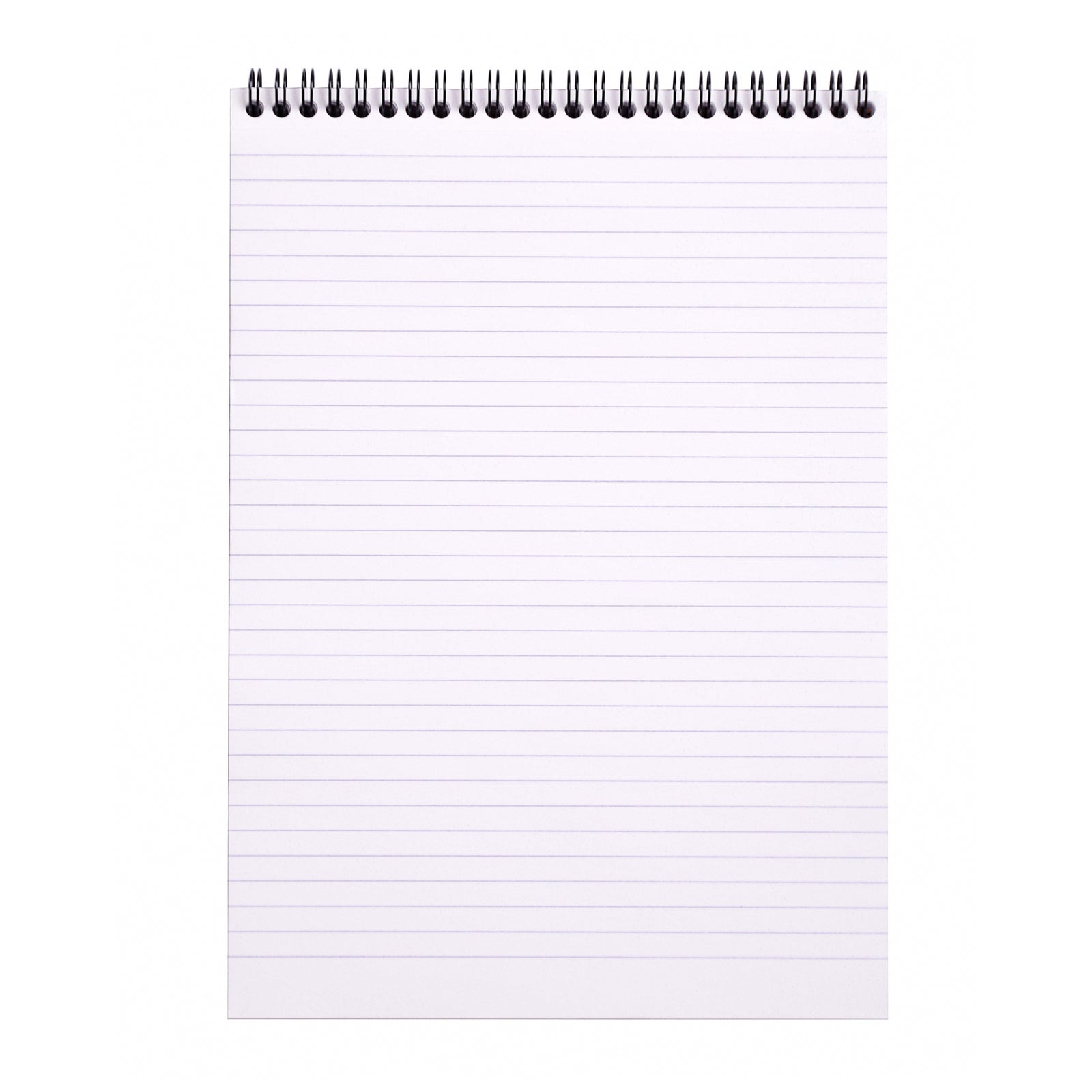 RHODIA BLACK LINED SPIRAL PAD 8x11