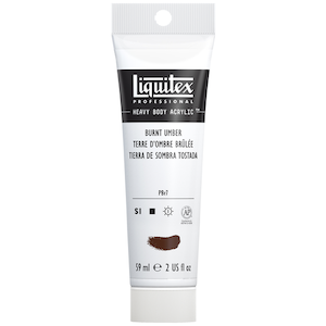 LIQUITEX HEAVY BODY 2oz TUBE BURNT UMBER