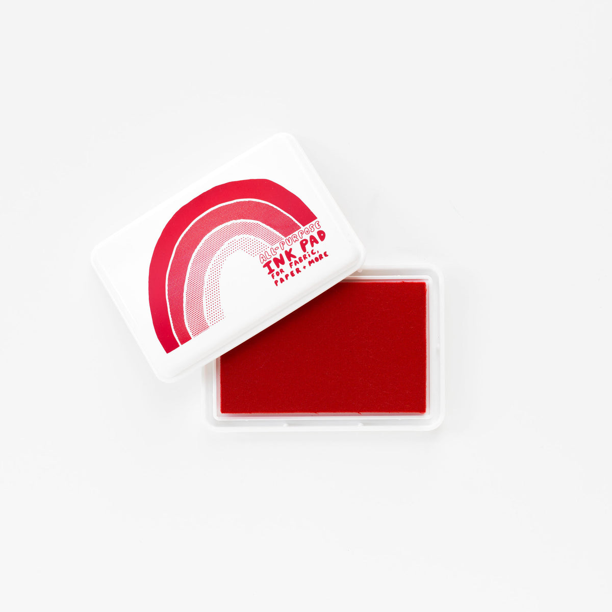 INK STAMP PAD RED