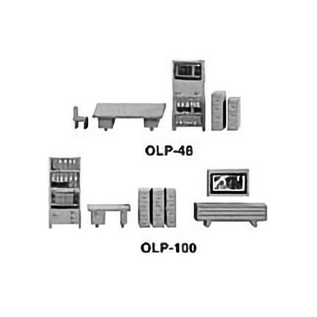 1:48 OFFICE SET OF 6