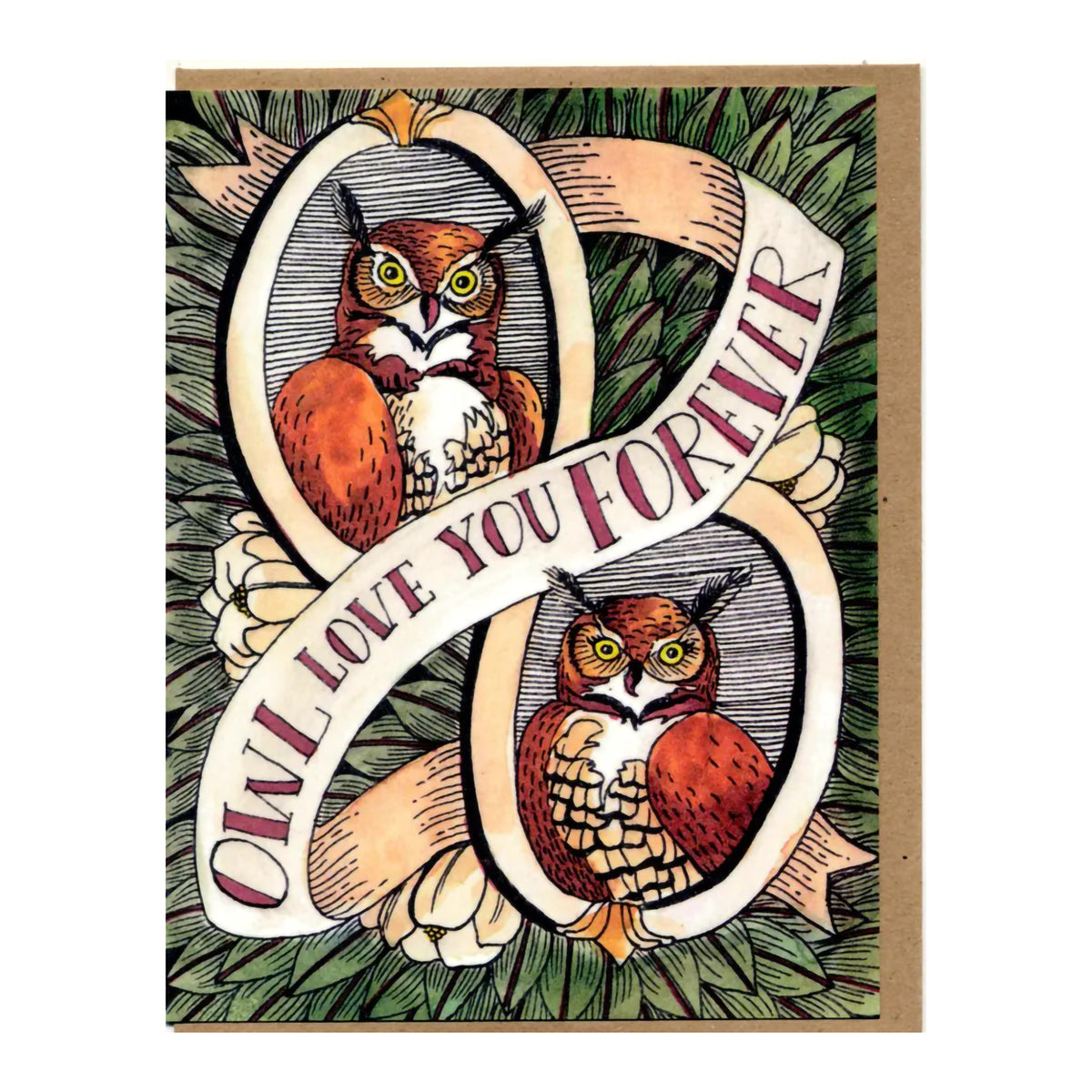 BANNER CARD - OWL LOVE YOU