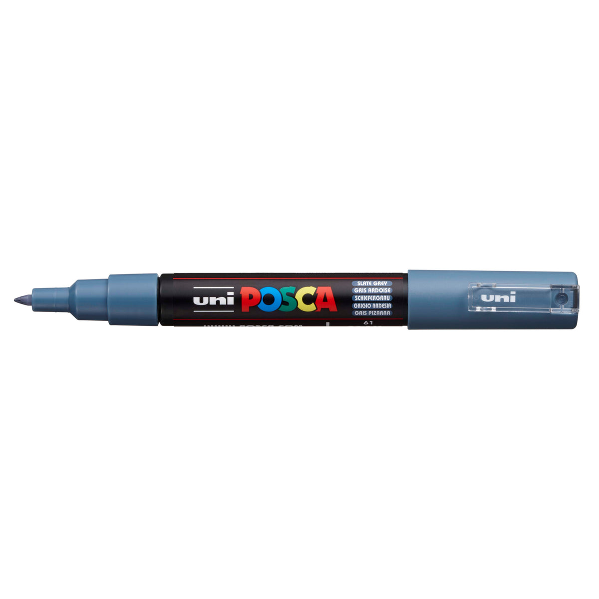 POSCA PAINT MARKER PC-1M X-FINE SLATE GREY