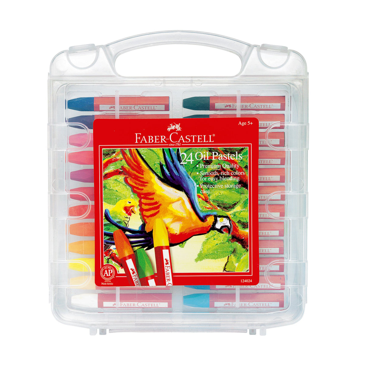 FABER CASTELL OIL PASTELS 24PK