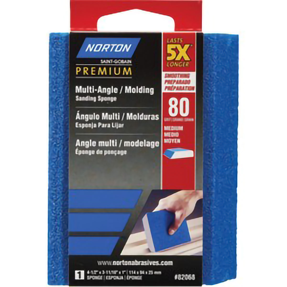 SANDING BLOCK 80 GRIT