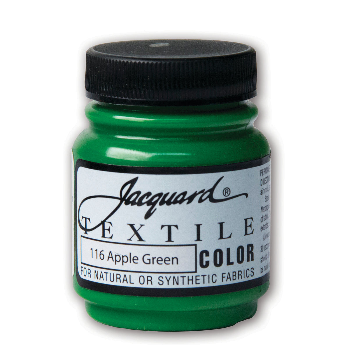 TEXTILE PAINT 2.25oz #116 APPLE GREEN