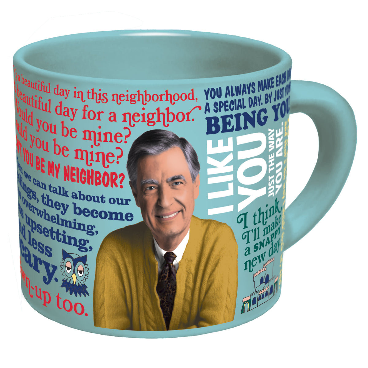 TRANSFORMING MUG - MISTER ROGERS