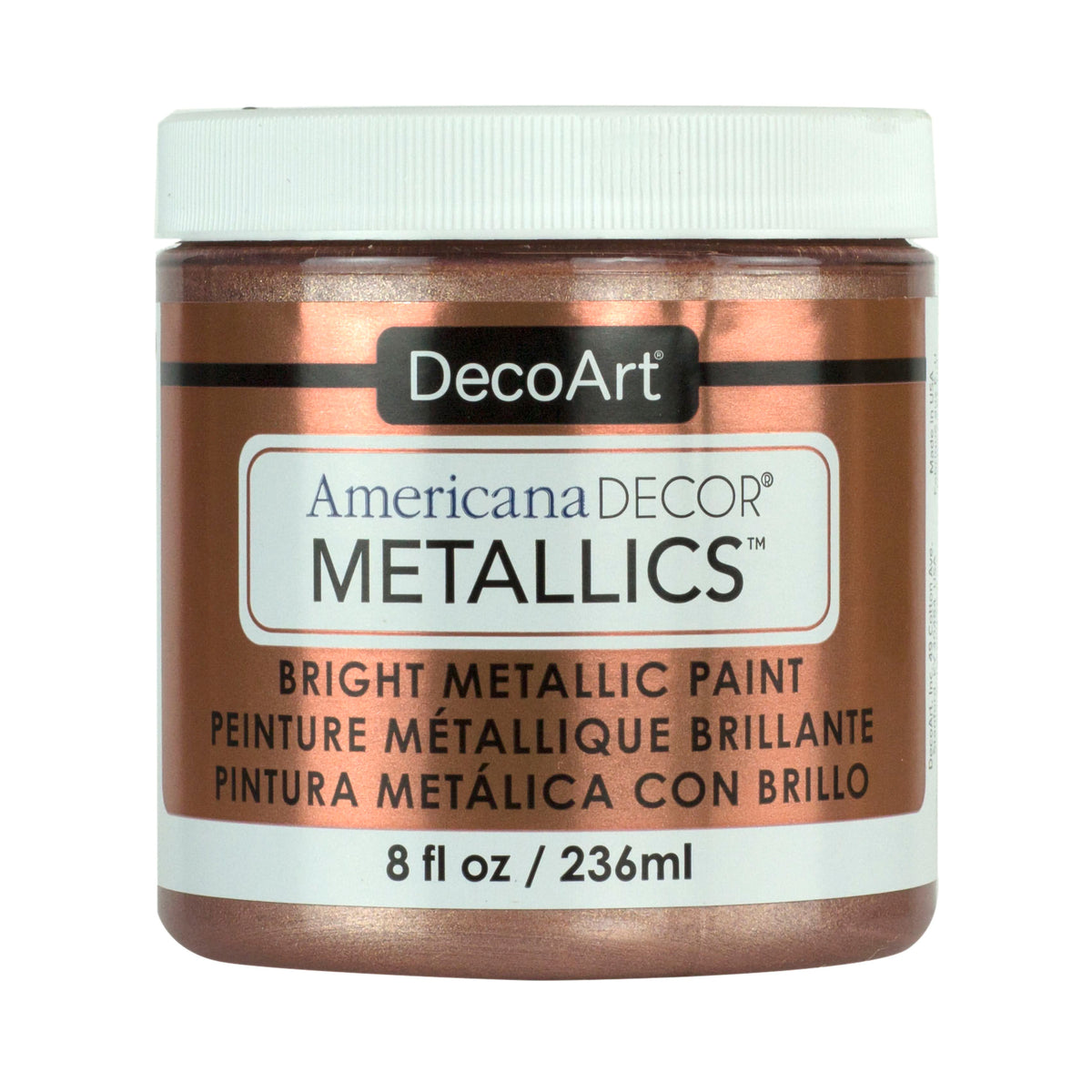 DECOART METALLICS 8oz ROSE GOLD