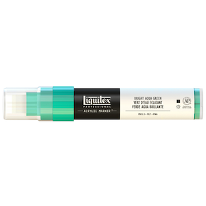 LIQUITEX PAINT MARKER WIDE BRIGHT AQUA GREEN