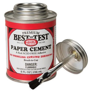 BEST-TEST PAPER CEMENT 8oz