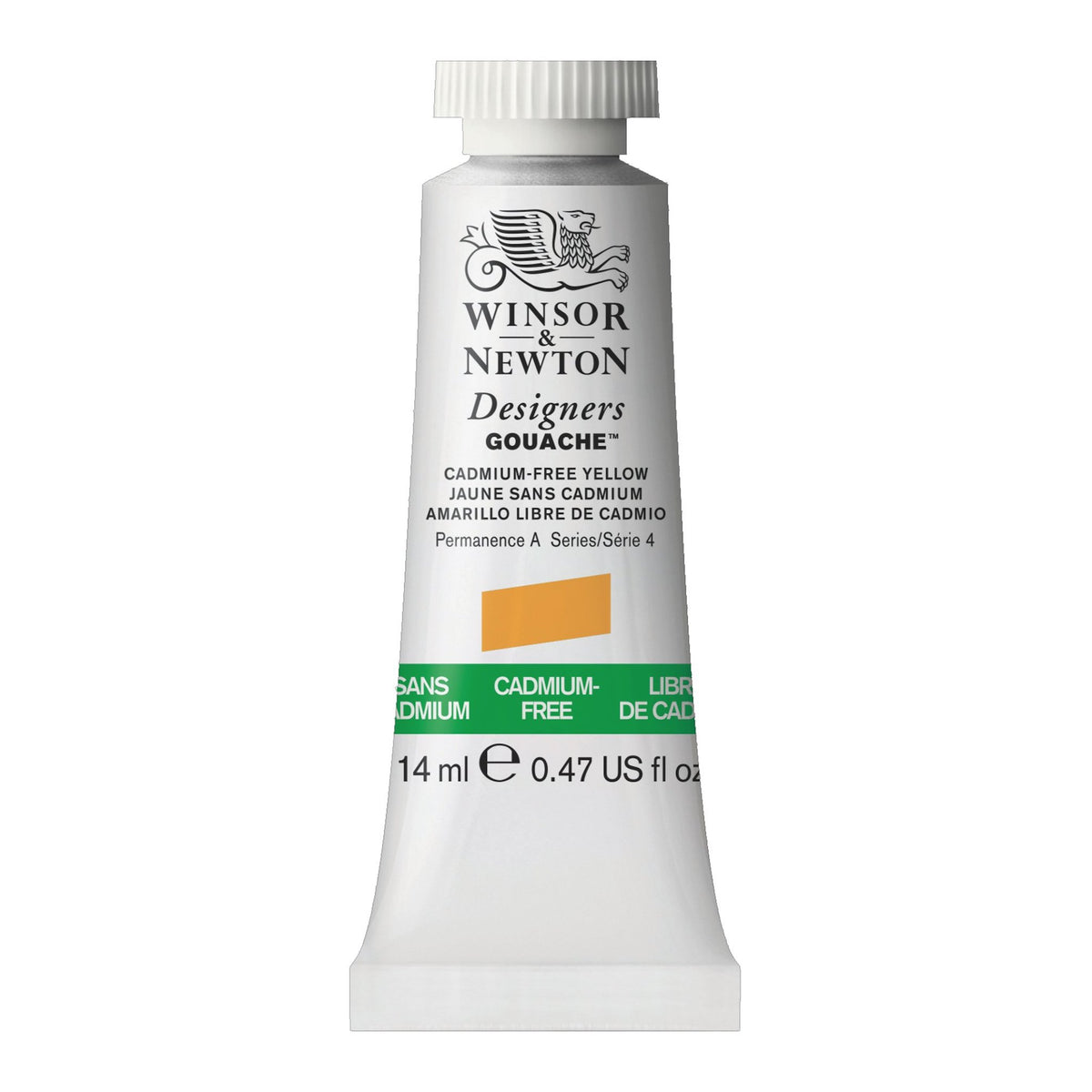 W&amp;N DESIGNERS GOUACHE CADMIUM-FREE YELLOW 14ml