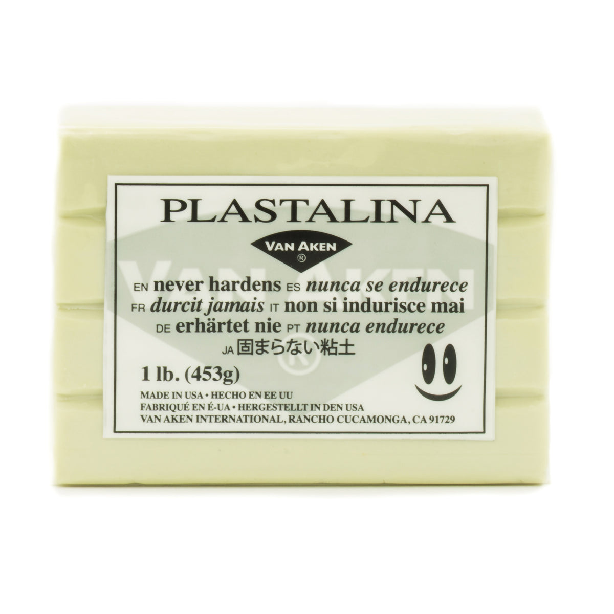 PLASTILINA MODELING CLAY 1lb IVORY
