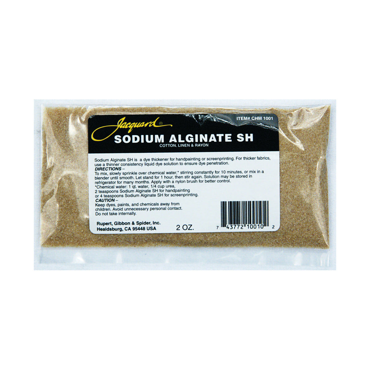 SODIUM ALGINATE 2oz