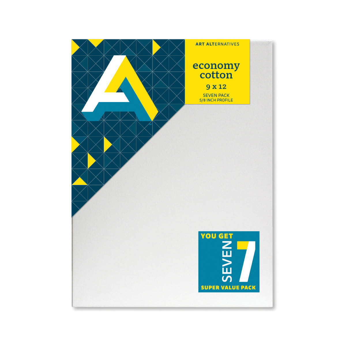 CANVAS SUPER VALUE 7-PACK 9X12