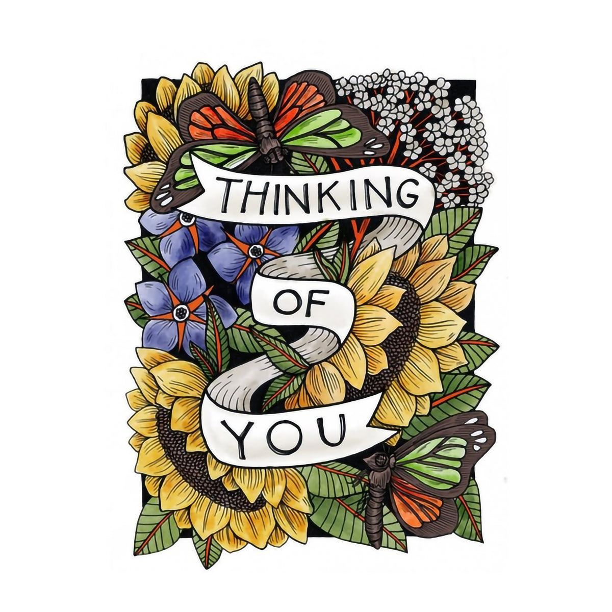 BANNER CARD - THINKING OF YOU