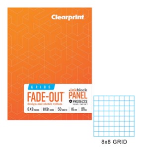 CLEARPRINT FIELD BOOK GRID 6X8