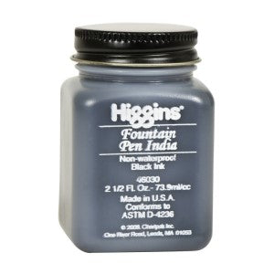 HIGGINS NON-WATERPROOF INK 2.5oz FOUNTAIN PEN