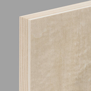 UNPRIMED BASSWOOD 7/8'' CRADLED 16X20