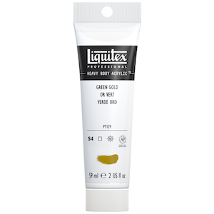 LIQUITEX HEAVY BODY 2oz TUBE GREEN GOLD