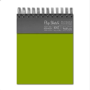 FLIP-SKETCH BOOK FERN 9X12