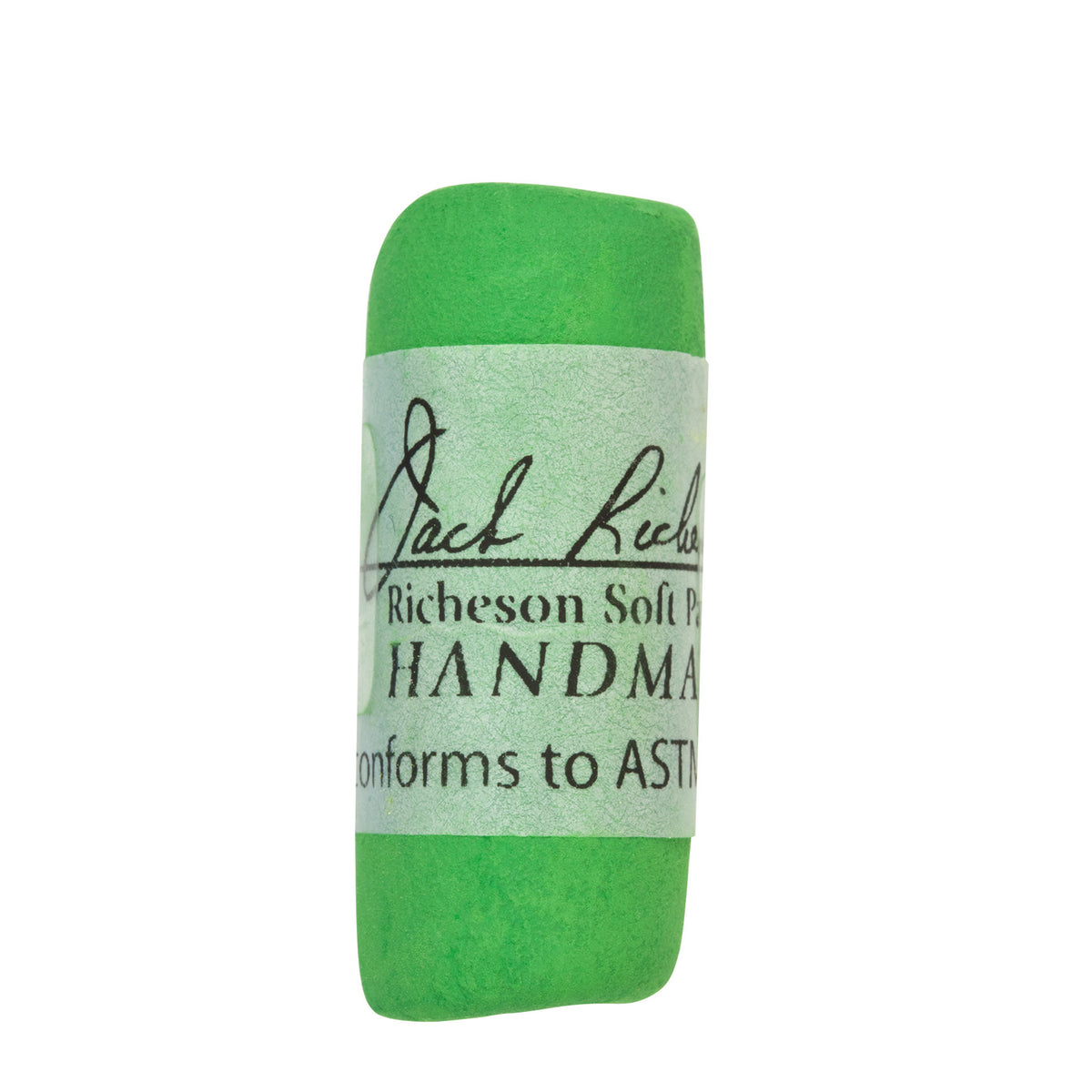 HANDROLLED SOFT PASTEL GREEN 12