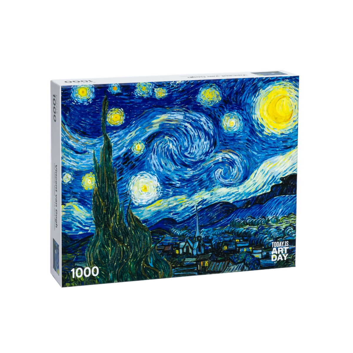 1000 PIECE PUZZLE  ART DAY - VAN GOGH,  STARRY NIGHT