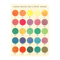MINI NOTEBOOKS COLOR WHEEL SET/3