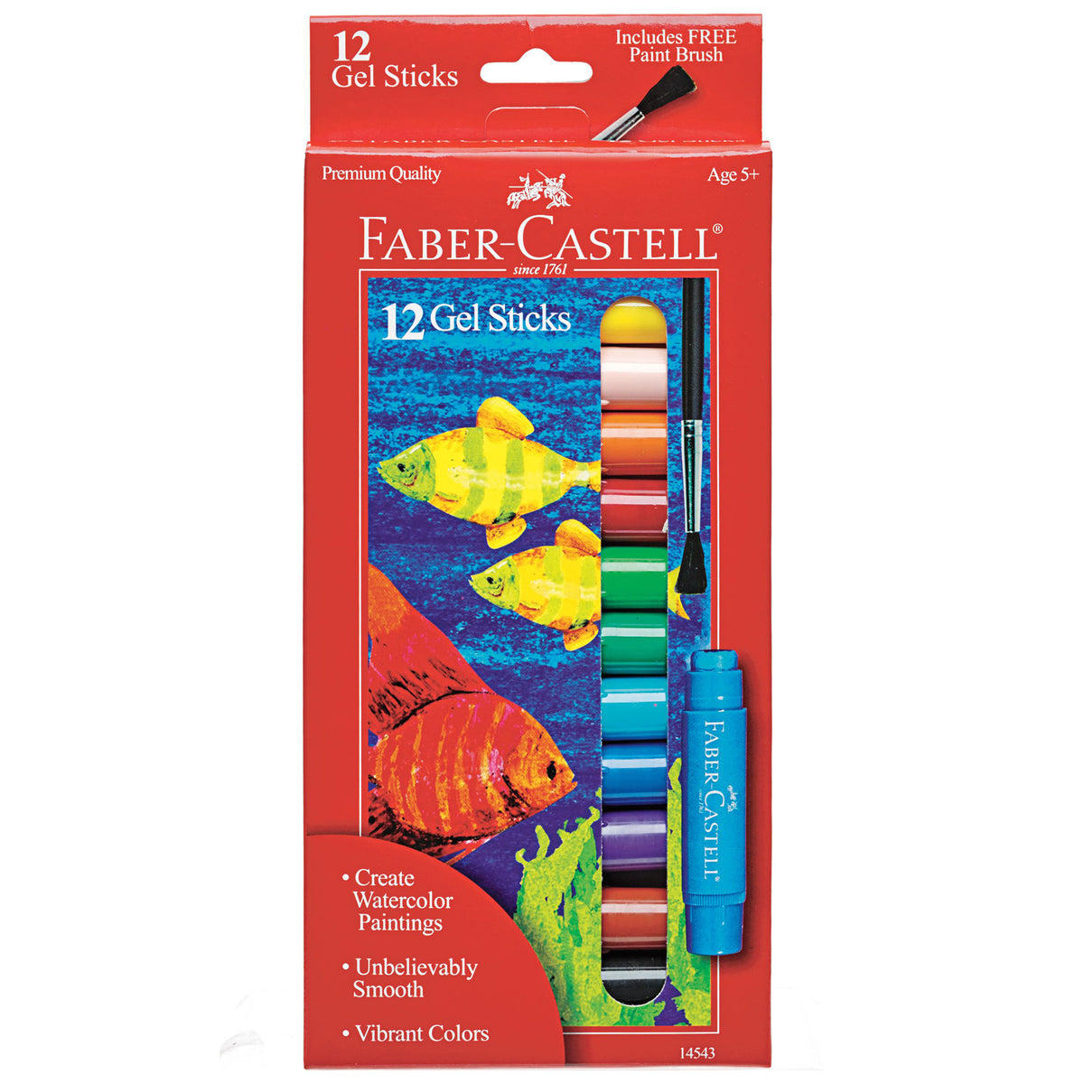 GEL STICKS WITH BRUSH 12PK