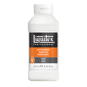 LIQUITEX MATTE VARNISH 8oz
