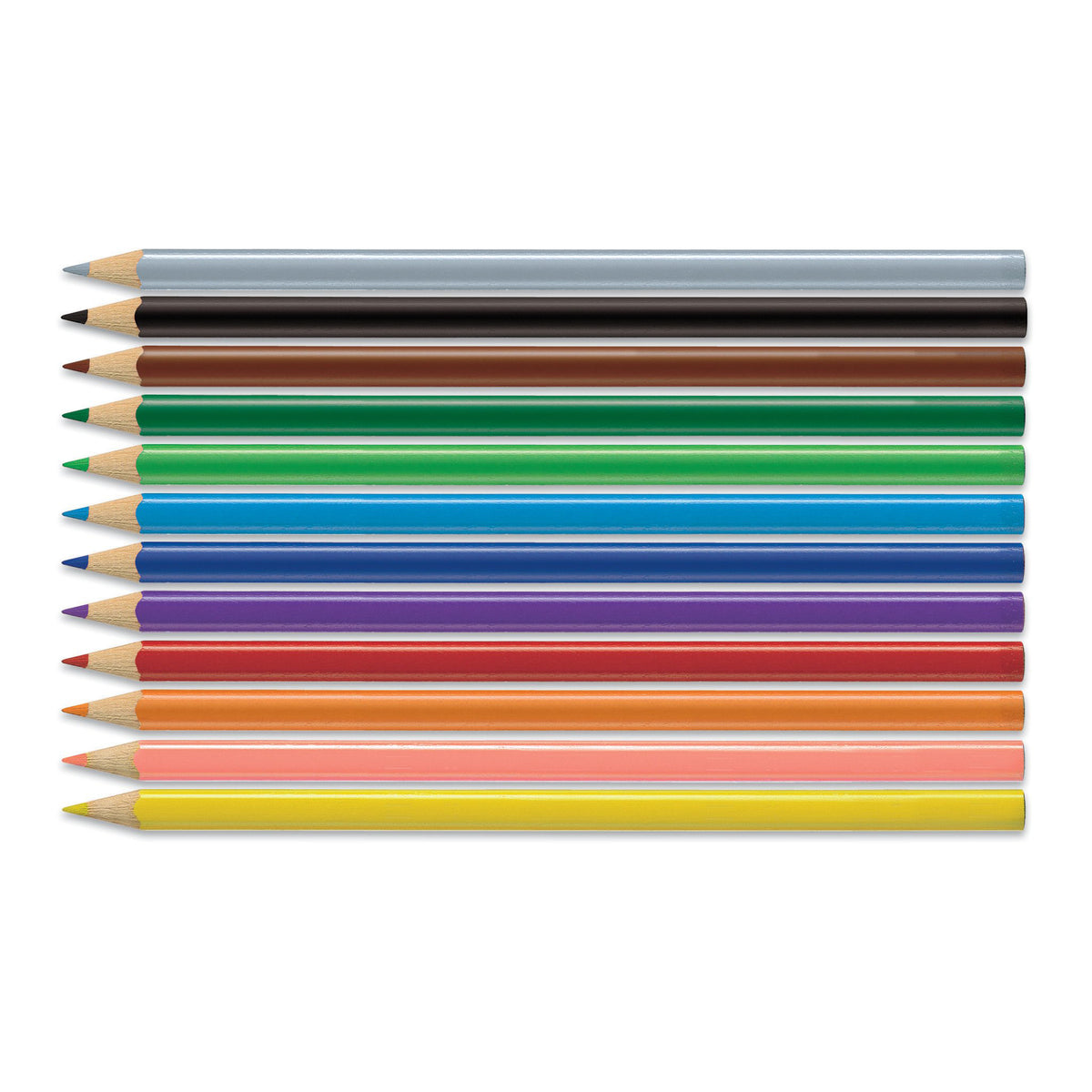 ECO TRIANGLE COLOR PENCIL 12PK
