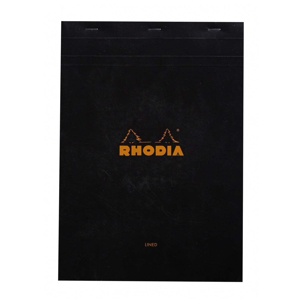 RHODIA BLACK LINED WITH MARGIN PAD 8.25x11.75