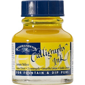 CALLIGRAPHY INK 30ml LEMON YELLOW