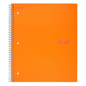 FIVE STAR NOTEBOOK TREND 3-SUBJECT