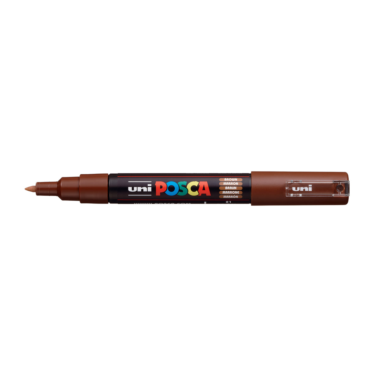 POSCA PAINT MARKER PC-1M X-FINE BROWN