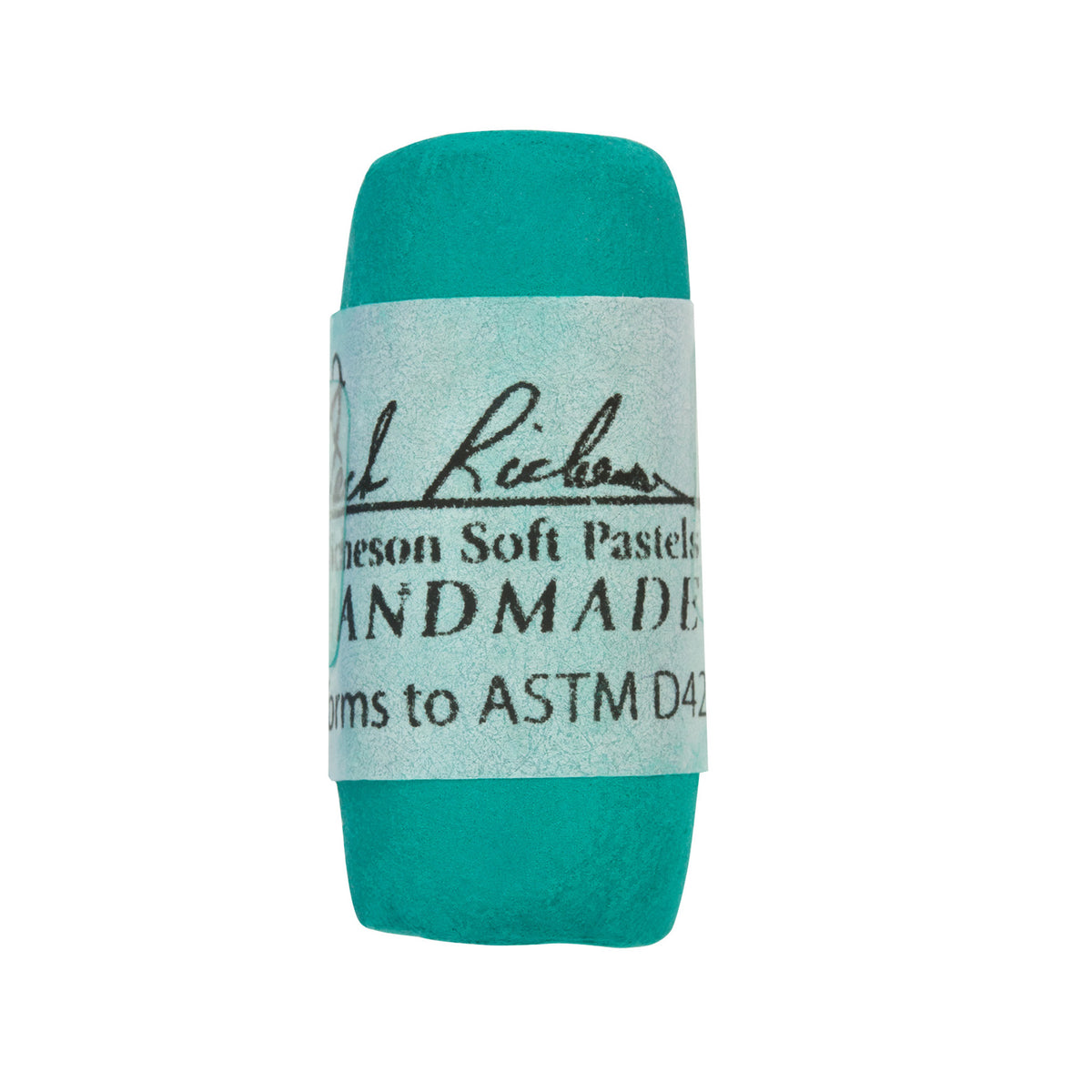 HANDROLLED SOFT PASTEL TURQUOISE GREEN 9