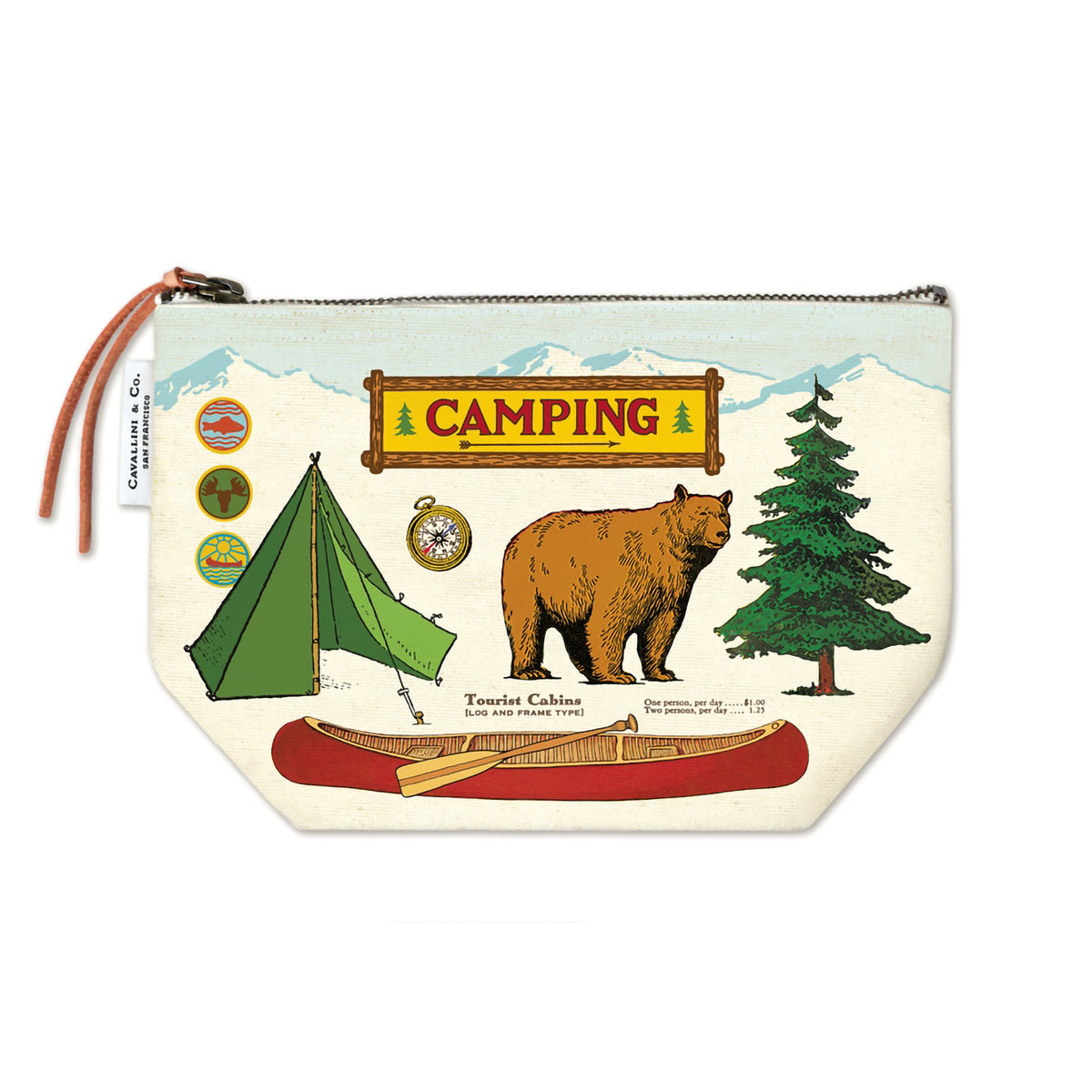 VINTAGE POUCH CAMPING
